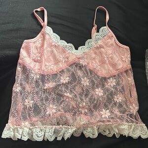 Sexy see-through top